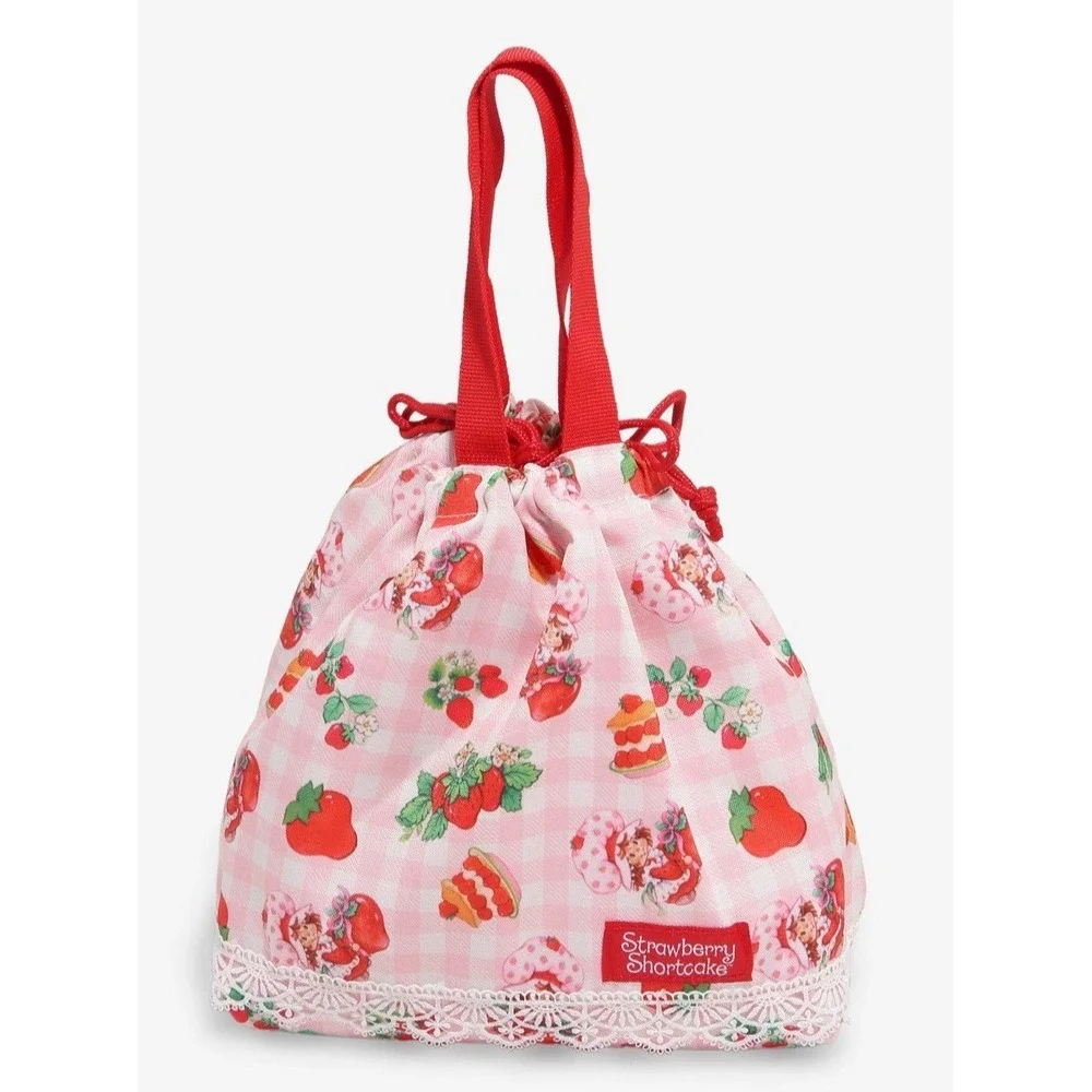 NEW! STRAWBERRY SHORTCAKE Ruffle Lunch Bag & Bento Box SET‎
